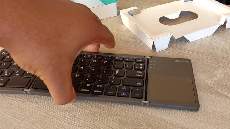 Jelly comb folding Bluetooth keyboard