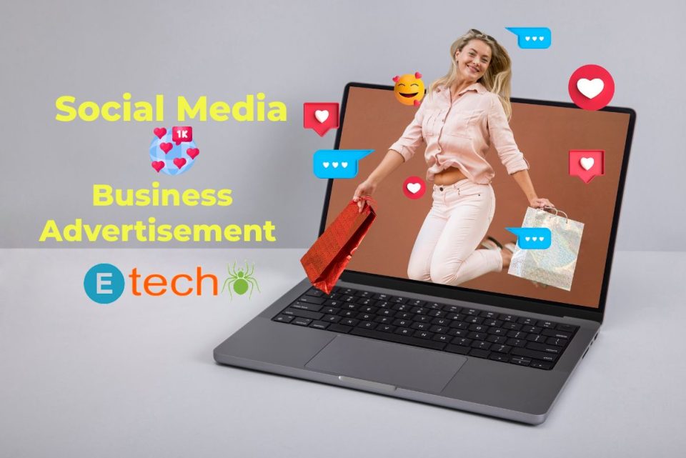 social media for business advertisement